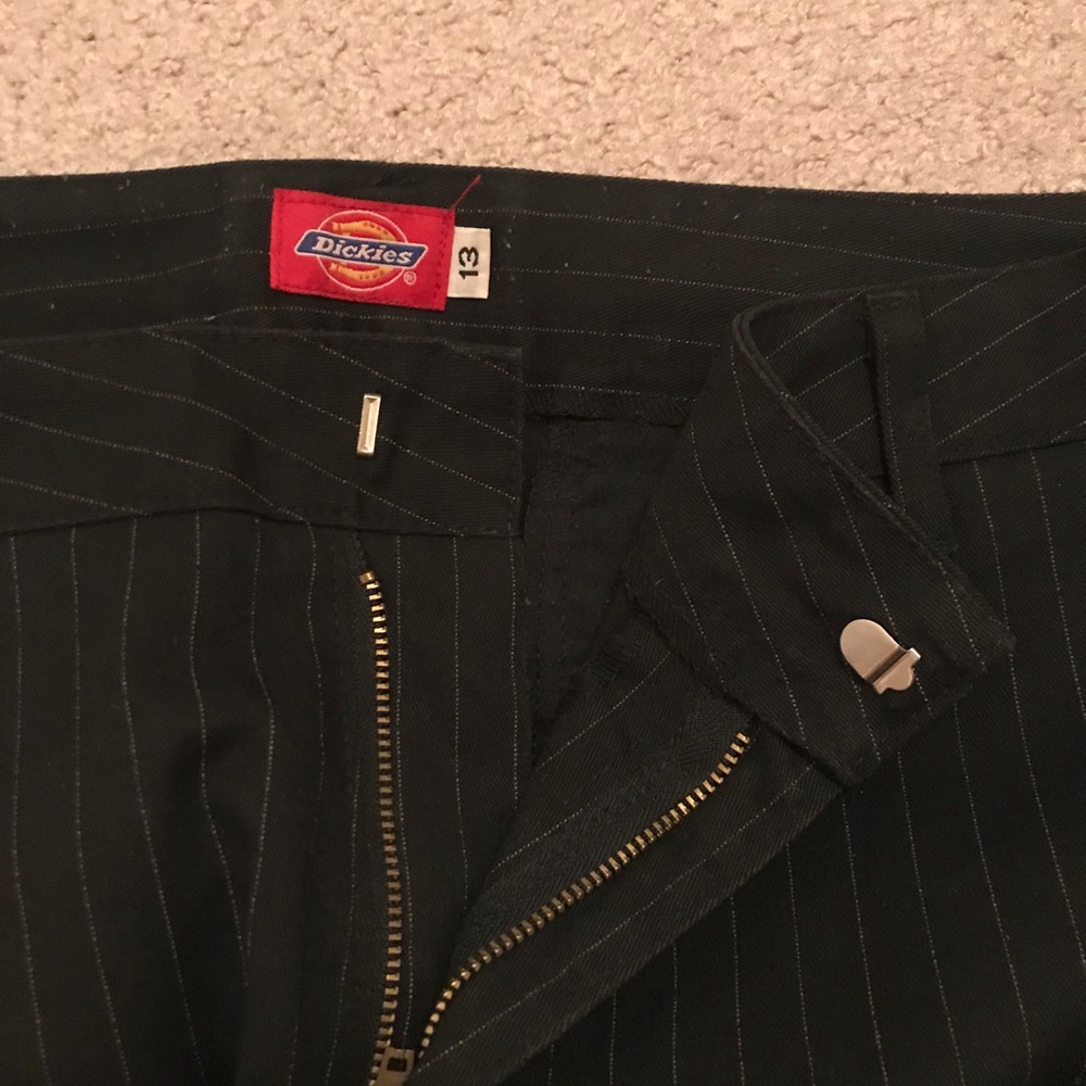 B/W Pinstripe Dickies